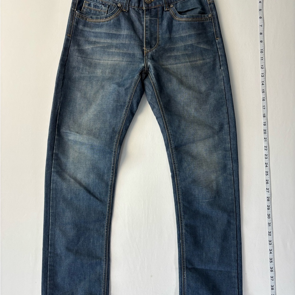 Blokecore mens United denim of American jeans Distrerssed straight size 32/32￼￼